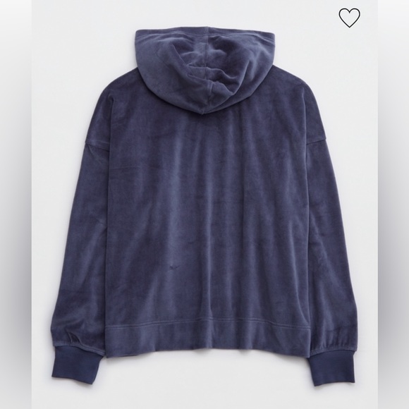 Aerie velour hoodie. Size XL - Picture 5 of 9